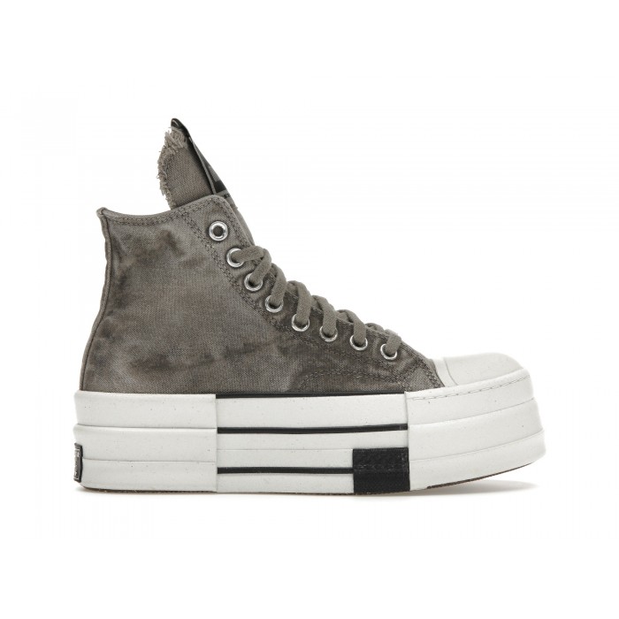 Converse DBL DRKSTAR Chuck Taylor All Star 70 Hi Rick Owens DRKSHDW Overdye Concrete